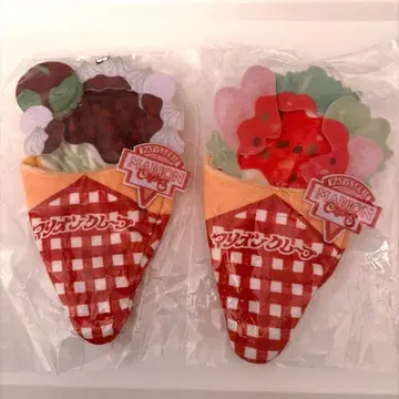 마리오 크레이프 캡슐 토이 가챠 인형 말차 흑설탕 치킨 칠리 페퍼