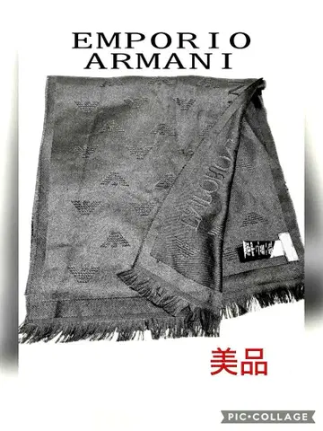 EMPORIO ARMANI 블랙스톨