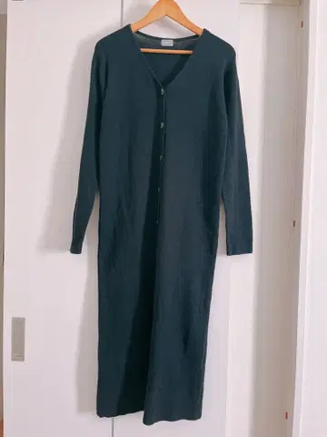 INED 이네드 니트 롱 원피스 긴팔