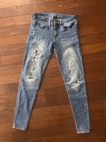 American eagle 아메리칸 이글 데미지 스키니 데님