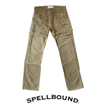 SPELLBOUND 베이지 카고 팬츠