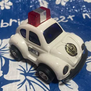 화이트 쇼와 레트로 순찰차 미니카 타입 중고