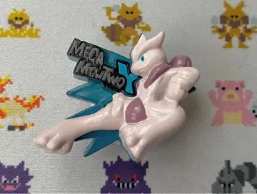 포켓몬 월 배지 컬렉션 메가뮤츠X 입체 흡착판