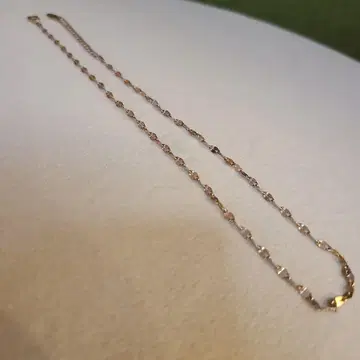 [ 새상품급 ] Peal choker ncklece 핑크 골드