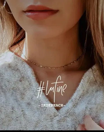 [ 새상품급 ] Peal choker ncklece 핑크 골드