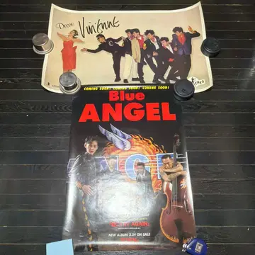 블루 엔젤 B2 포스터 우라에 아키코 크림 소다 덤 포함