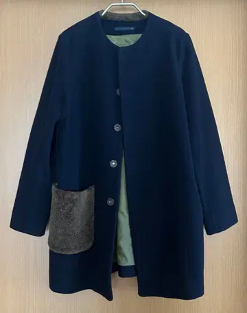 팔라스 팰리스 토오카 울 네이비 코트 사이즈 0