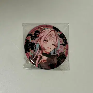 극락가 최애라 아름다운 극근점 체인 달린 캔뱃지 네이 미개봉 새상품