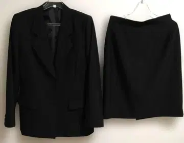 무코가와 여자대학 울 수트 블랙 M 사용감 적음 겨울