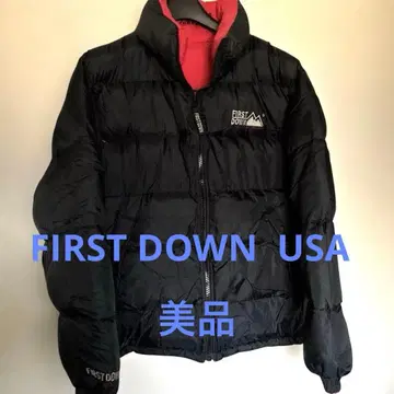 새상품급 FIRST DOWN 블랙 다운 자켓 M size 상당