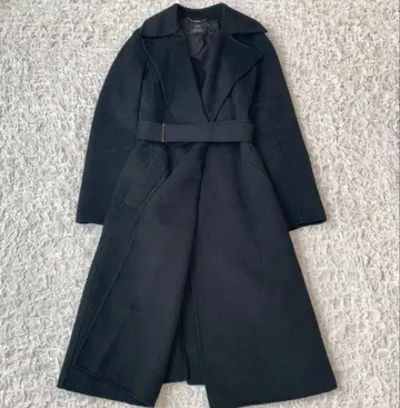 [ 새상품급 ] 23구 캐시미어 혼방 A라인 울 리버 코트