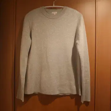 DRESSTERIOR 라메 믹스 그레이 긴팔 니트 38