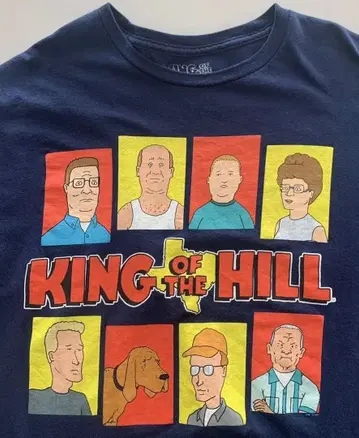 아메리칸 코믹스 KING OF THE HILL 티셔츠