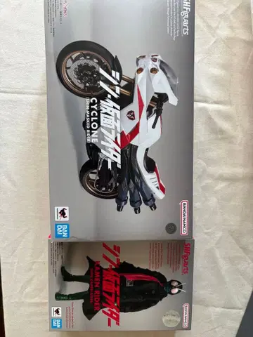 S.H.Figuarts 신 가면라이더 & 사이클론호