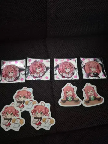 스시로 사쿠라미코 캔뱃지 2종 4개 피크 2종 5장 세트