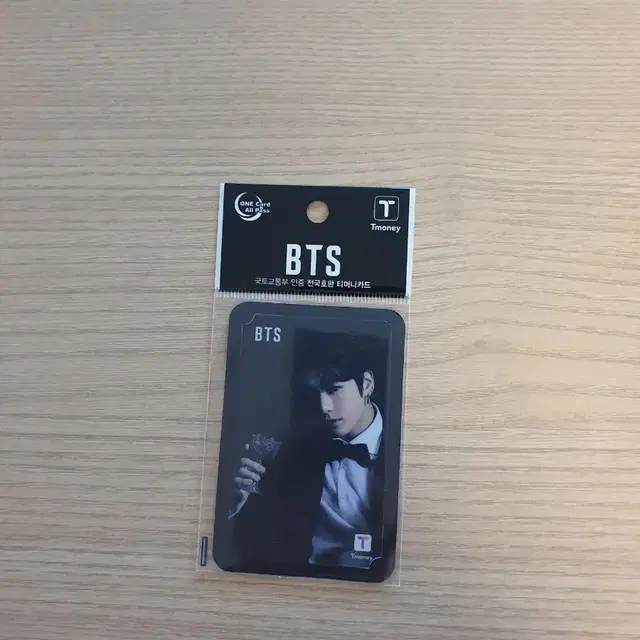 방탄 bts 정국 티머니 카드