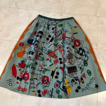 호코모모라 허리밴딩 스커트