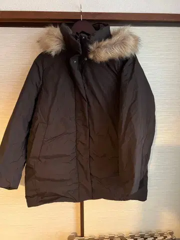 하이브리드 다운 코트