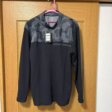 UNDER ARMOUR 긴팔 셔츠 블랙 카모플라쥬