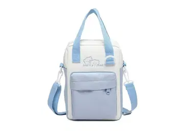 봉제 인형 파우치 이타백  파우치 블루