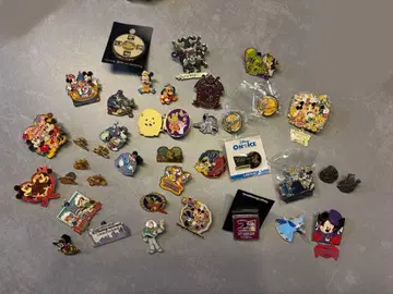 디즈니 핀 배지 모음