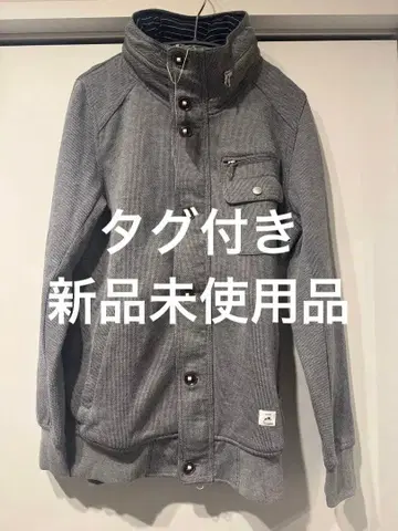 택 포함 Mitsumine 그레이 후드 부착 후드티