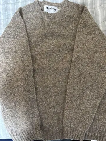 할리 울 스웨터 사이즈 40 머쉬룸