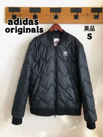 adidas originals 퀼팅 점퍼 블랙