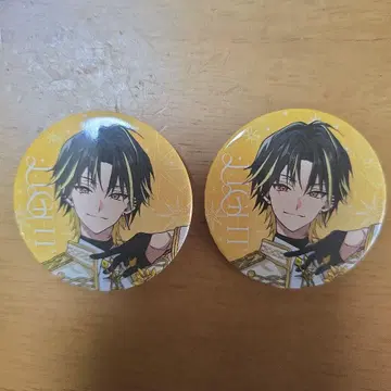 아키라 라이토 군 메테오라 1주년 등신 캔뱃지 2개 세트