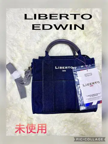 LIBERTO EDWIN 데님 숄더백