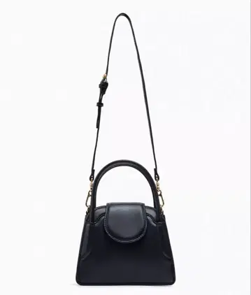 ZARA 미니 시티백 숄더 블랙 미니 백 핸들백