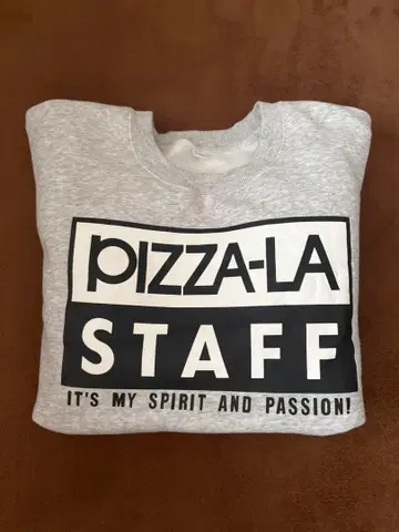 PIZZA-LA STAFF 트레이닝복 그레이