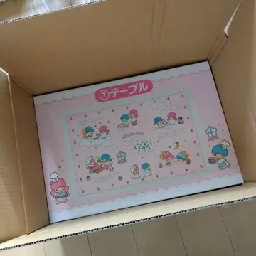 골판지 상자로 당일 발송 키키라라 산리오 뽑기 1 테이블 미개봉 새상품