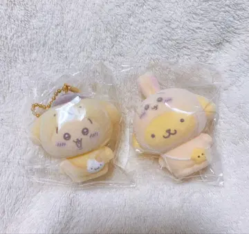 치이카와 x 산리오 캐릭터즈 시크릿 플로키 마스코트 2개 세트