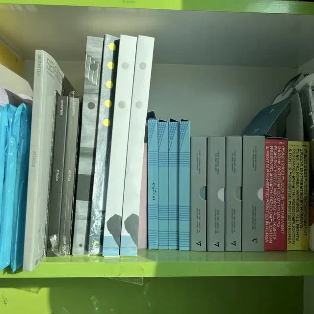 세븐틴 개봉 앨범 일괄