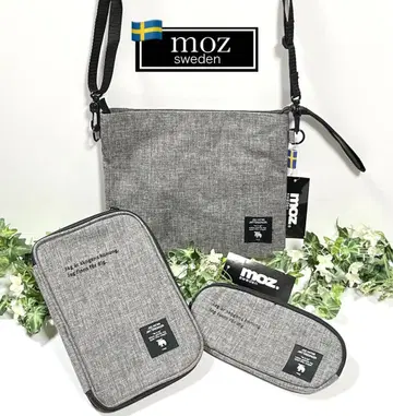 moz mono 숄더백/멀티 케이스/펜 케이스 안경 케이스 3종