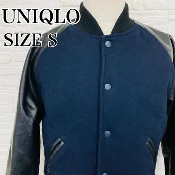 유니클로 스타디움 점퍼 블랙 S 사이즈 [ 3168 ]