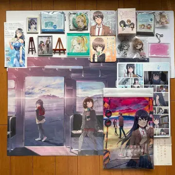 청춘 돼지 시리즈 포스터 외 여러 굿즈 전부 묶어서 받아가세요!