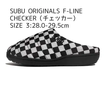 SUBU ORIGINALS F-LINE 체커 3 28-29.5