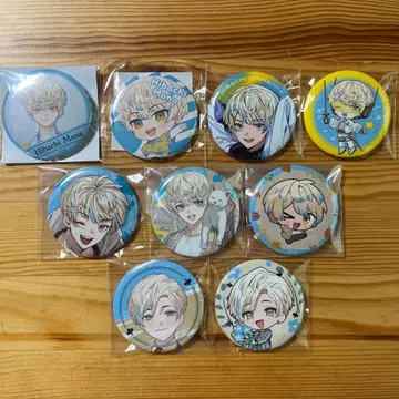 히바치 마나 캔뱃지 묶음 판매 니지산지