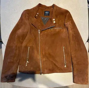 엠메티 스웨이드 라이더 자켓