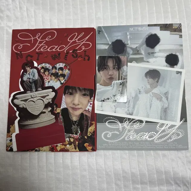 [일괄세트]엔시티위시 스테디 포토북 개봉앨범 풀셋