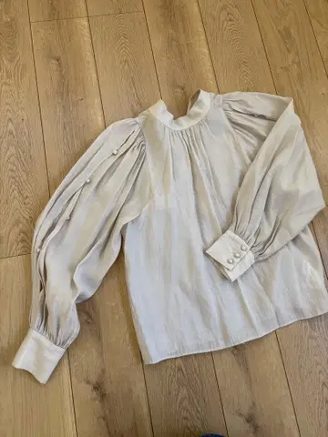 MERCURYDUO 벌룬 슬리브 셔츠