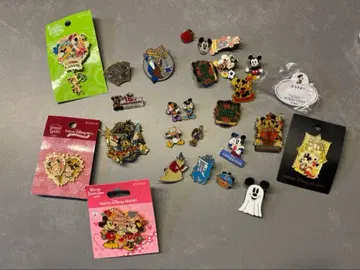 디즈니 핀 배지 일괄