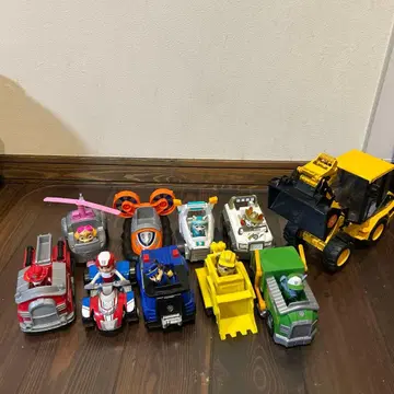 퍼피 구조대 비클 세트 + CAT 셔블카