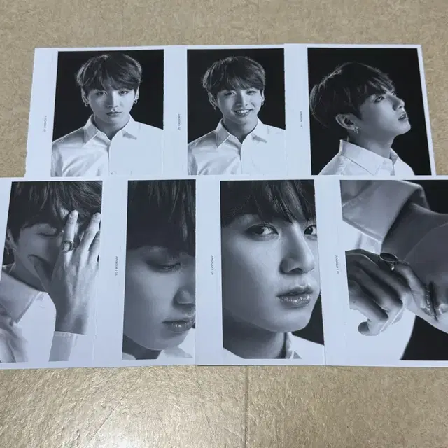 방탄소년단 정국 윙콘 페이스포토컬렉션 페포컬 포토북 분철