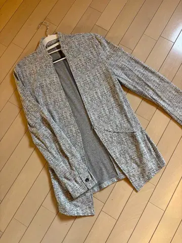 토네이도 마트 모자이크 체크 자카드 자켓