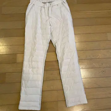 L 사이즈 퀼팅 캐주얼 팬츠 다운 팬츠