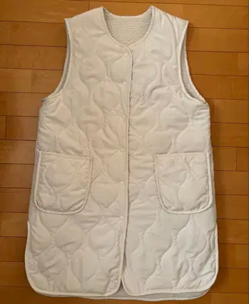 새상품급 MidiUmi 퀼팅 리버서블 베스트