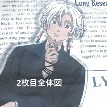 도쿄 리벤저스 해피니스 캔뱃지 BIG 아크릴 스탠드 쿠로카와 이자나